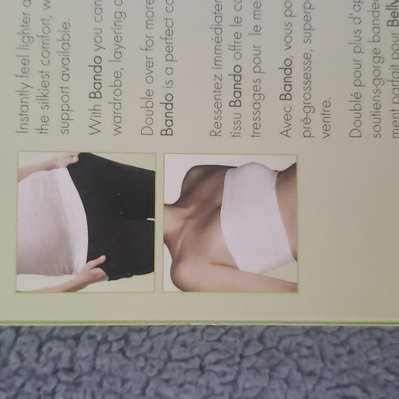 Love Your Bump Seamless Maternity Band Comfy Pregnancy White M L The Peanutshell - Picture 3 of 10